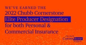 Image highlighting the Chubb Cornerstone award