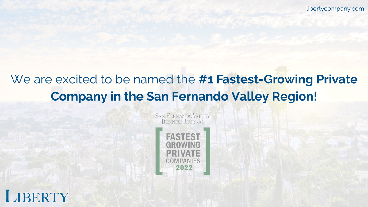 Number one fastest growing company in the San Fernando