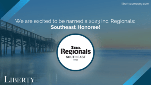 Liberty Named a 2023 Inc. Regionals: Southeast Honoree