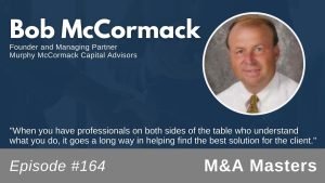 Bob McCormack founder and managing Partner